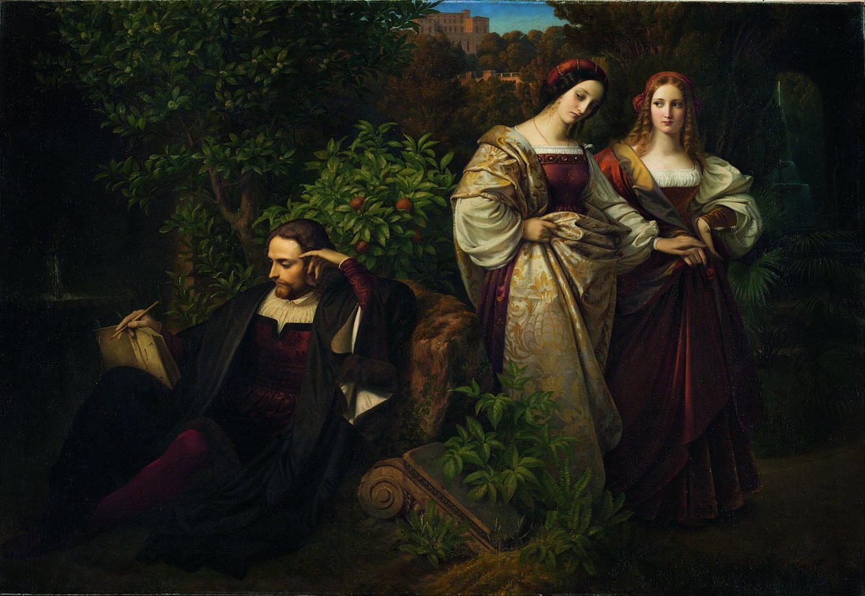 Torquato Tasso e le due Leonore da Karl Ferdinand Sohn