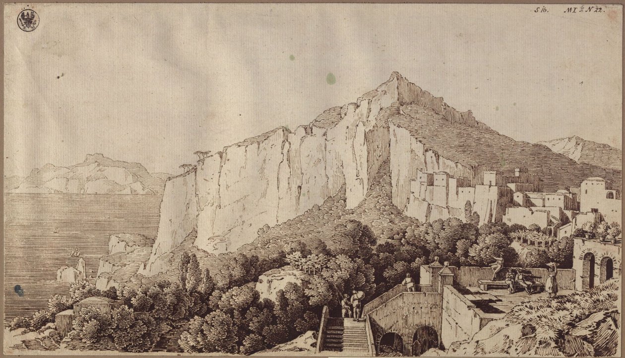 Vista di Capri da Karl Friedrich Schinkel