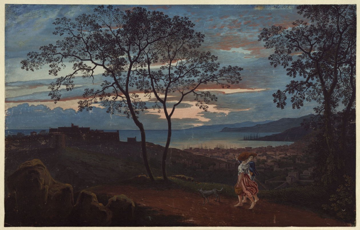 Veduta di Trieste da un