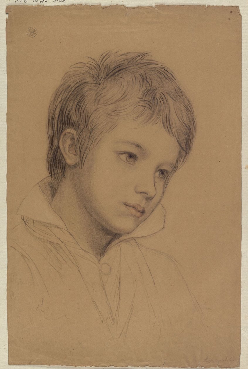 Ritratto di un ragazzo da Karl Friedrich Schinkel