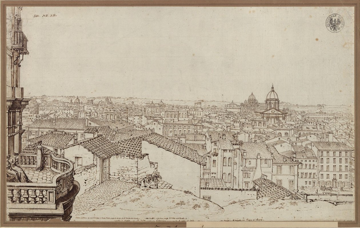 Vista su Roma dall