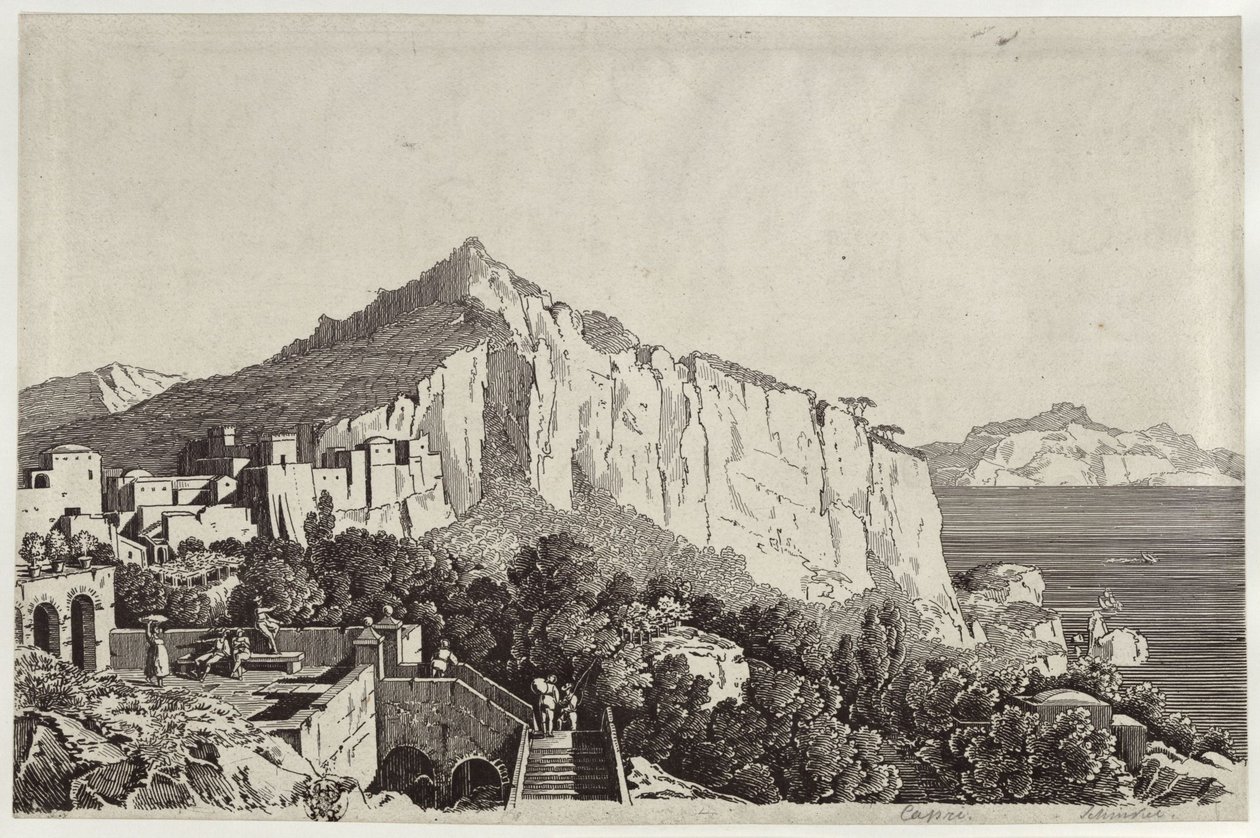 Capri da Karl Friedrich Schinkel