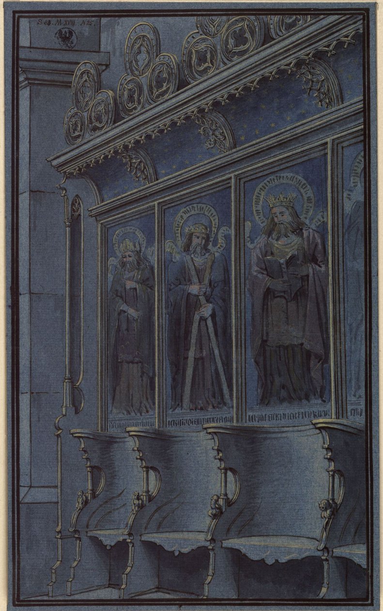 Stalli del coro da Karl Friedrich Schinkel