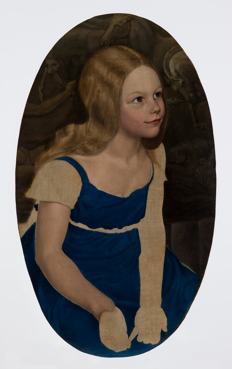Ritratto della figlia dell’artista, Marie da Karl Friedrich Schinkel