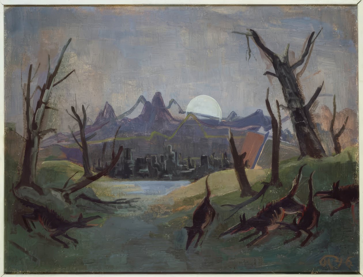 Notte terribile da Karl Hofer