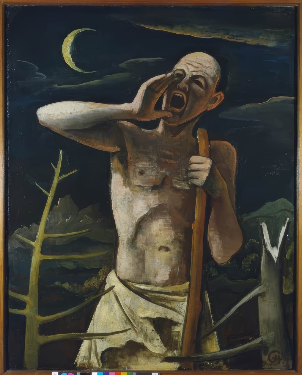 Il chiamante da Karl Hofer