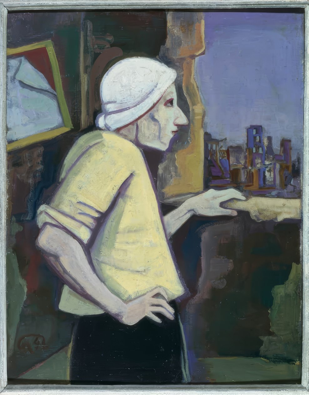 Donna alla finestra da Karl Hofer