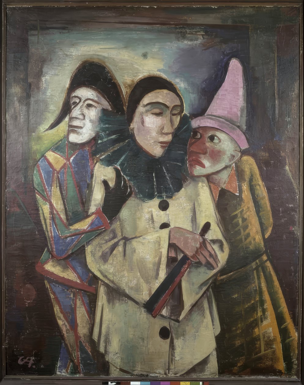 Mascherati  da Karl Hofer