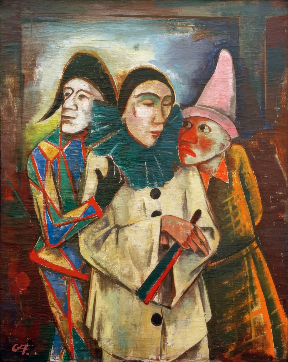 Mascherati da Karl Hofer