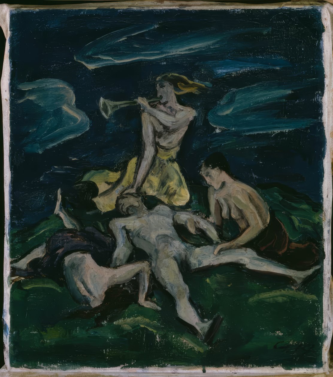 lamento funebre da Karl Hofer