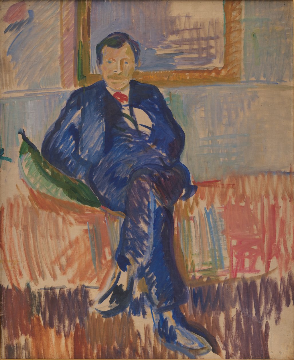 Ritratto del pittore Karl Schou da Karl Isakson