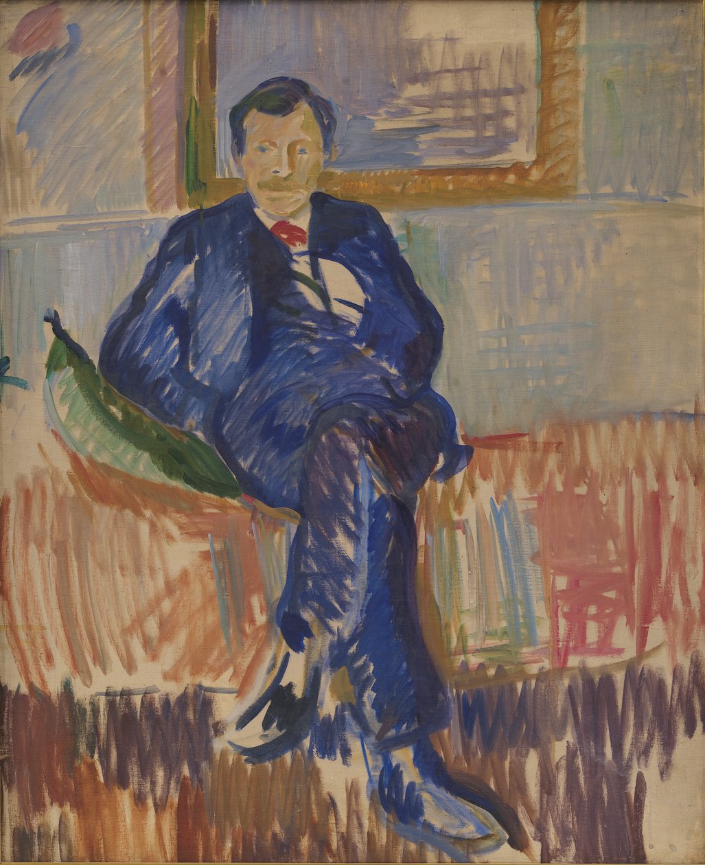 Ritratto del pittore Karl Schou da Karl Isakson