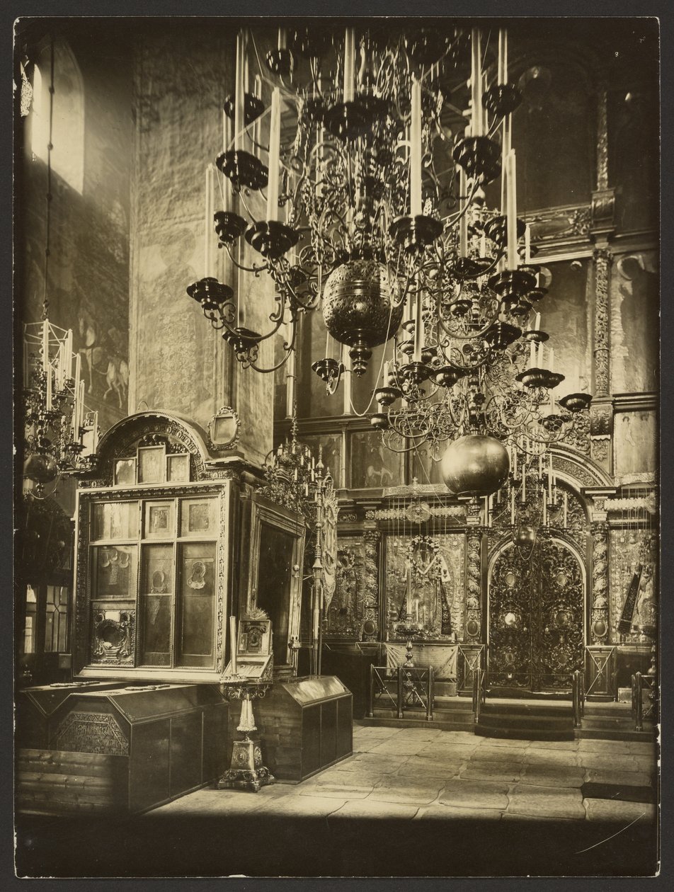Il Cremlino: vista interna della Cattedrale dell