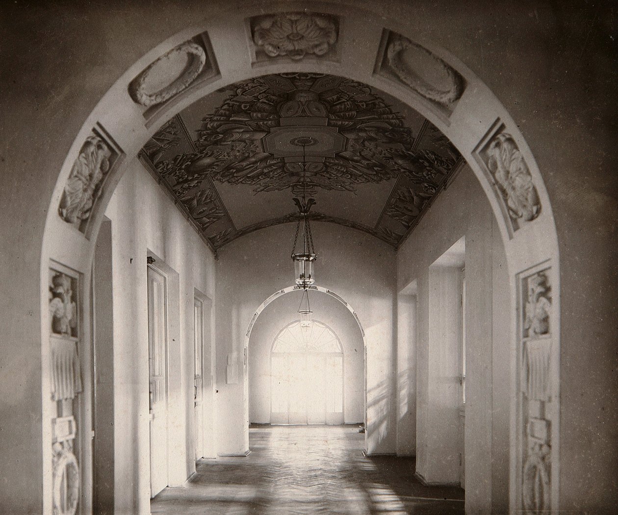 Il Museo del Liceo Imperiale Pushkin a San Pietroburgo, Russia, 1910 da Karl Kubesch