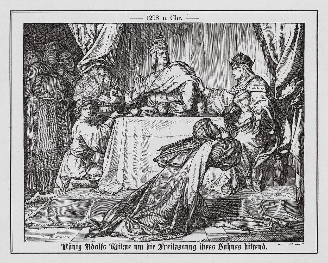 La vedova del re Adolfo di Nassau chiede il rilascio del figlio da Karl Ludwig Adolf Ehrhardt