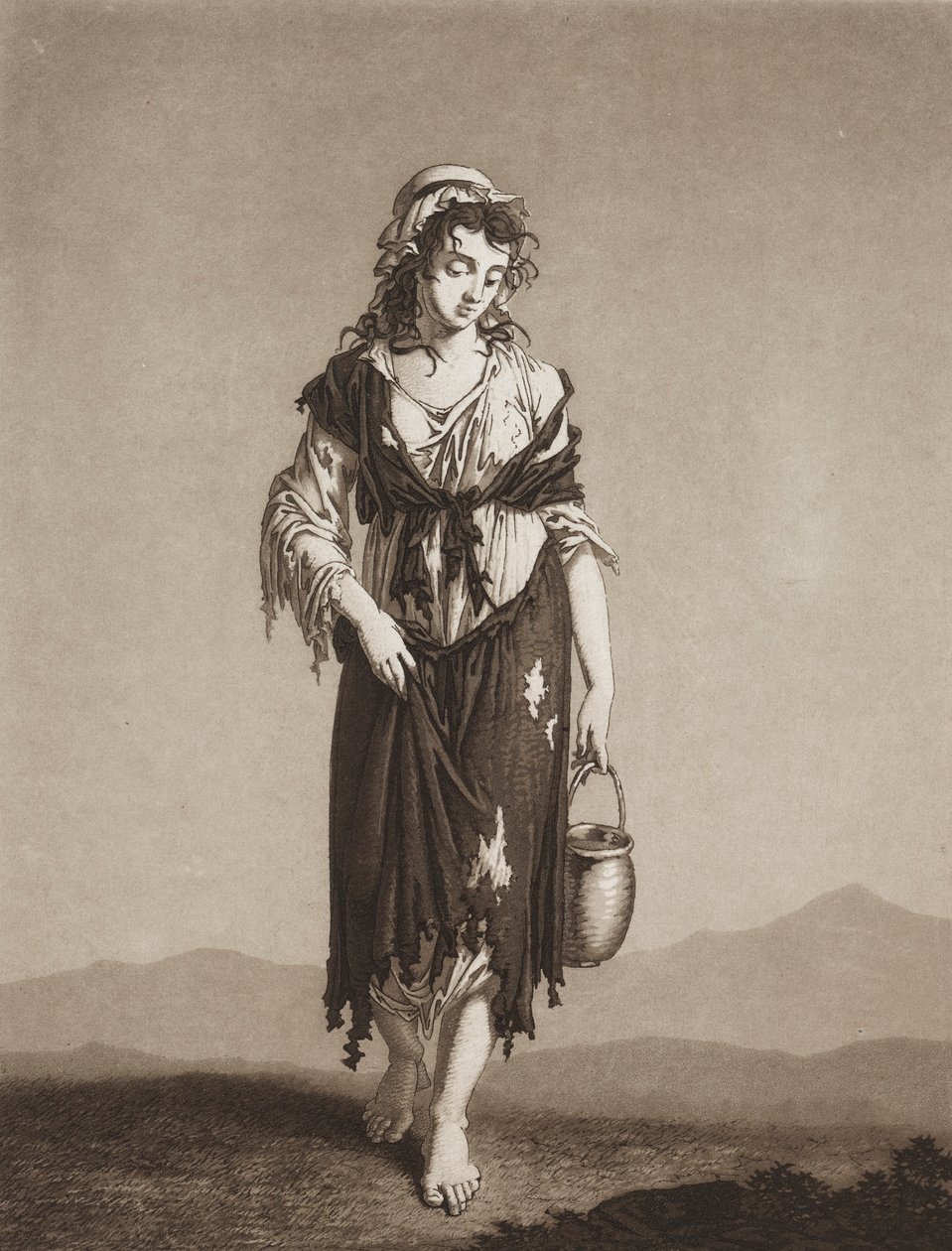 I giovani mendicanti da Karl Ludwig Bernhard Buchhorn