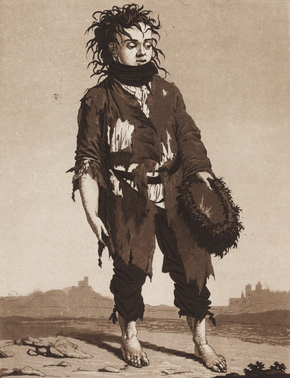 I Giovani Mendicanti, c. 1800 da Karl Ludwig Bernhard Buchhorn