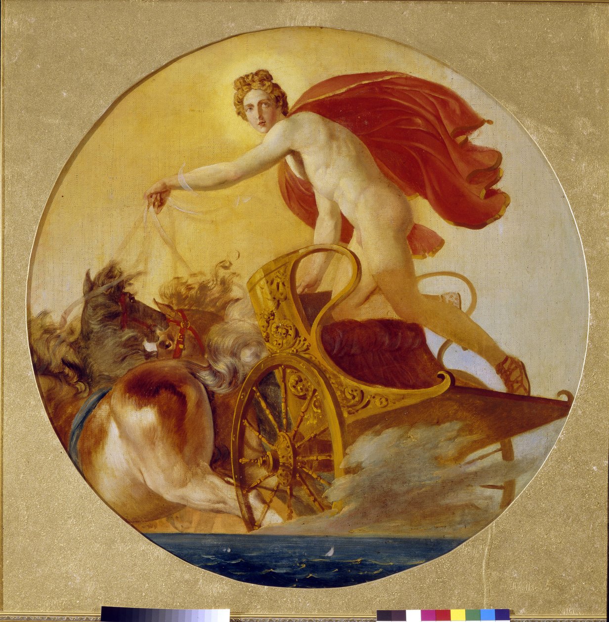 Febo che guida il carro del Sole da Karl Pavlovich Bryullov