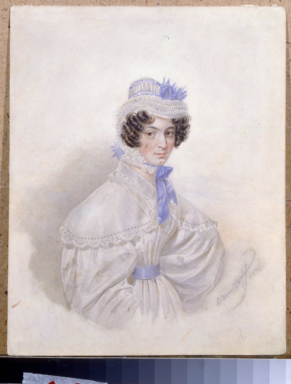Ritratto di Anna Borisovna Bakunina da Karl Pavlovich Bryullov