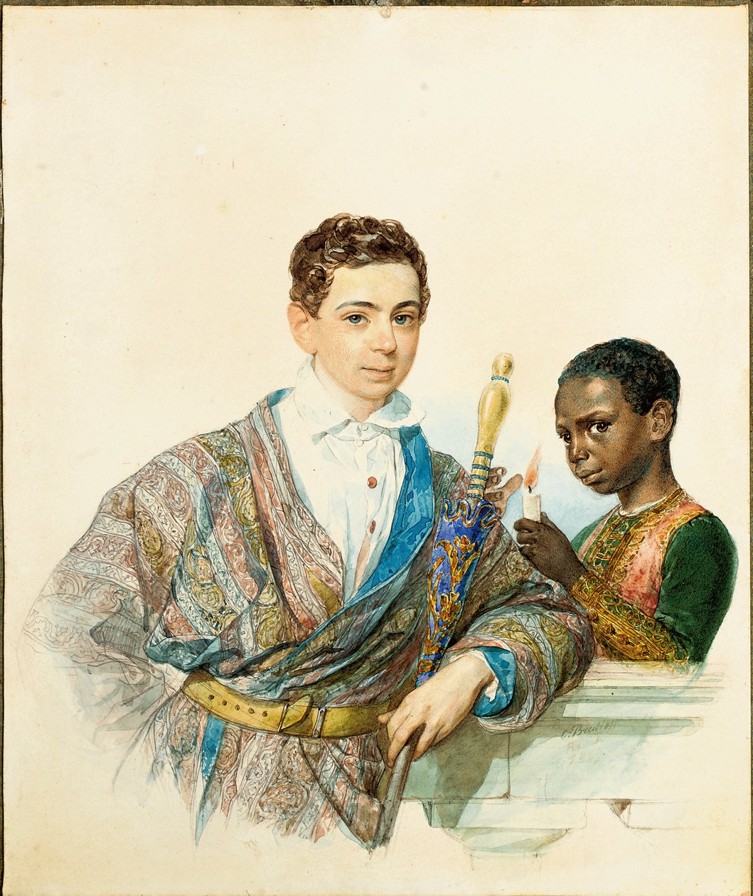 Ritratto di Anatole Demidoff, Principe di San-Donato da Karl Pavlovich Bryullov