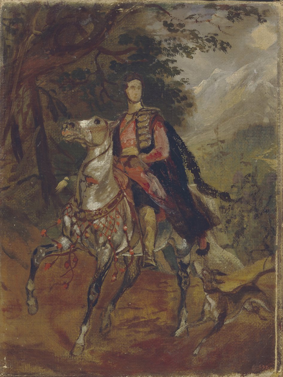 Ritratto del Conte Anatole Nikolaievich Demidov, 1° Principe di San Donato da Karl Pavlovich Bryullov