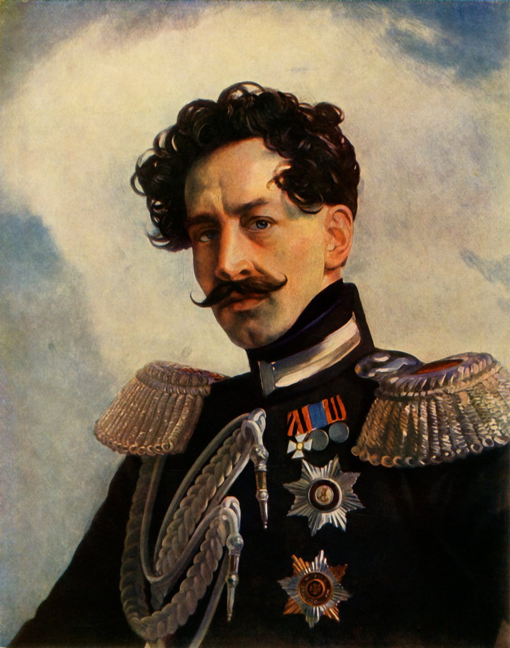 Ritratto del generale Vasili Alexeyevich Perovsky da Karl Pavlovich Bryullov