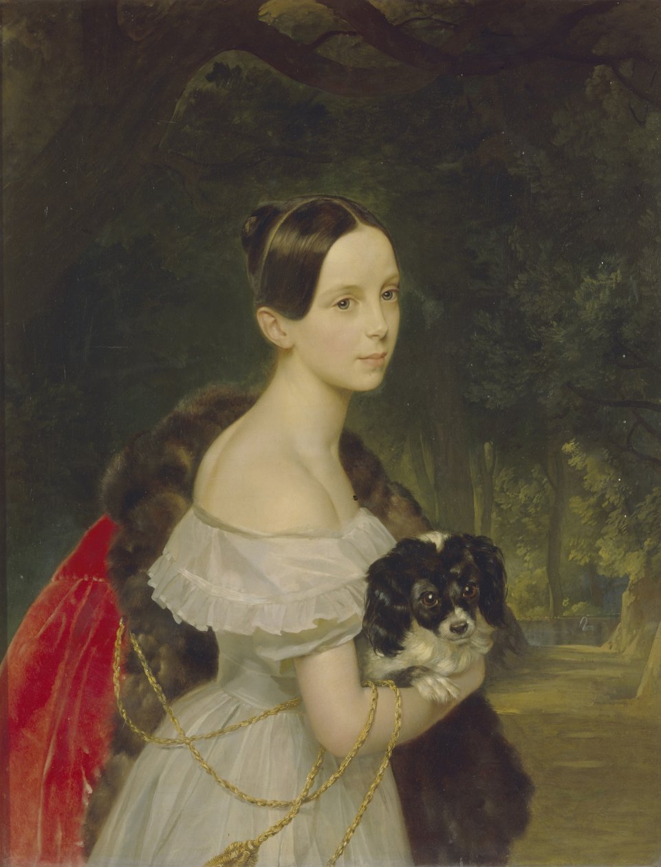 Ritratto di Ulyana M. Smirnova, 1837-1840 da Karl Pavlovich Bryullov