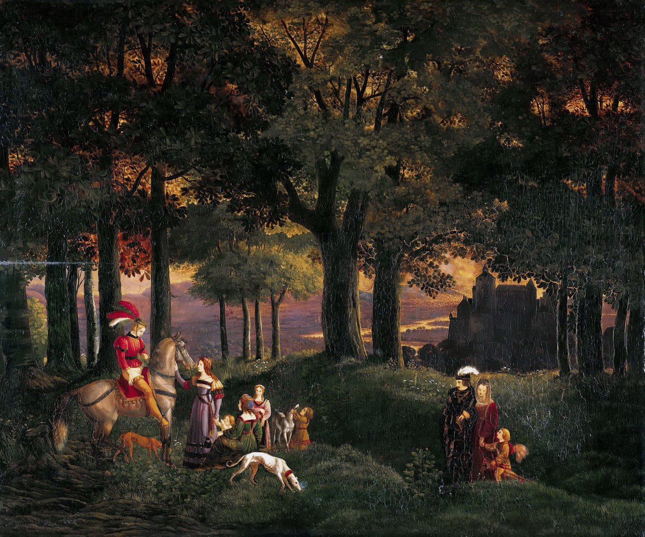 Tedesco: Der verirrte Ritter Il cavaliere perduto da Karl Philipp Fohr