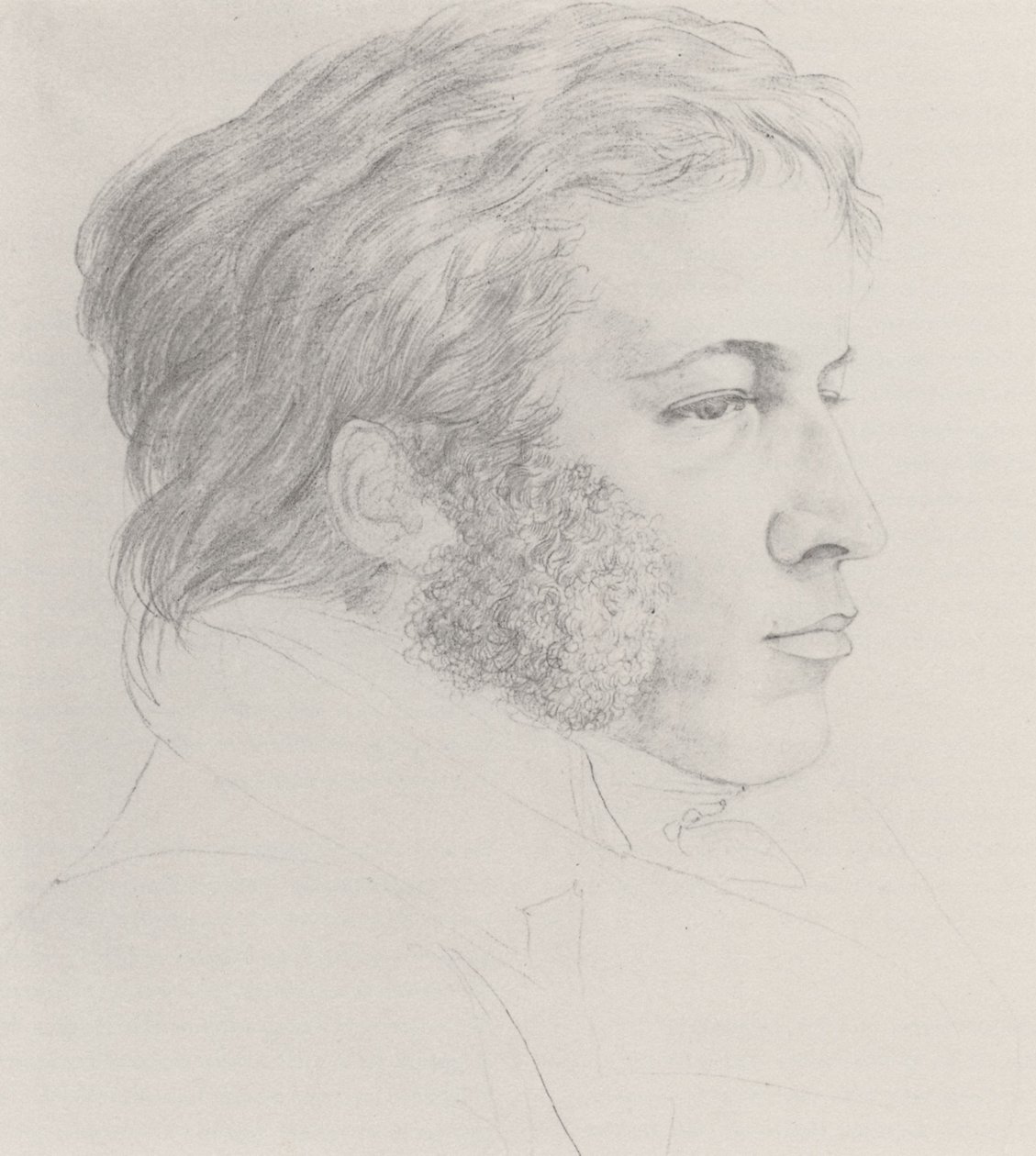 Ritratto di Johann Carl Eggers (1787-1863) da Karl Philipp Fohr