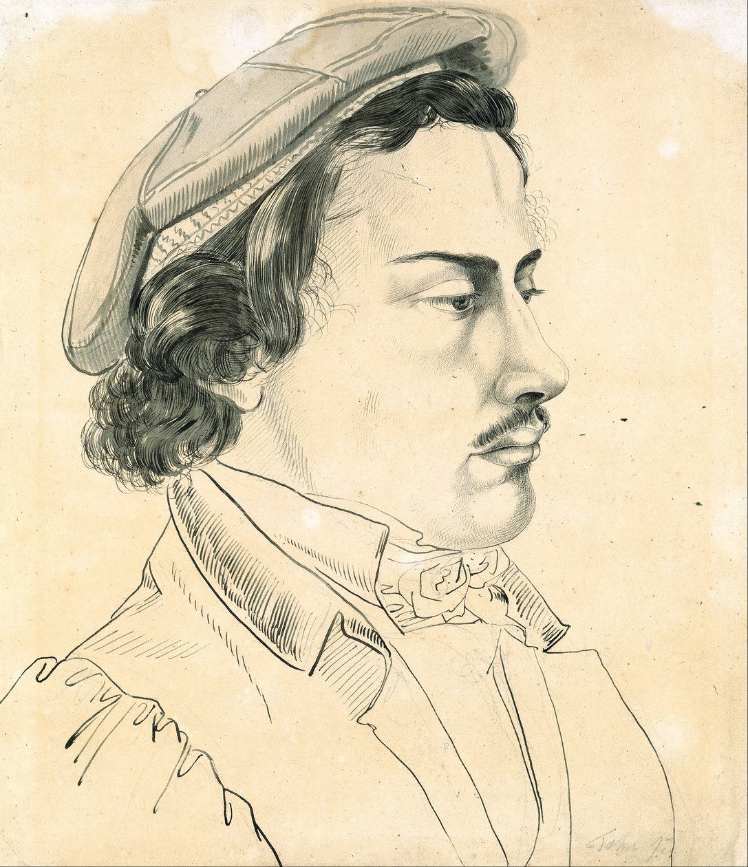 Ritratto di uno studente da Karl Philipp Fohr