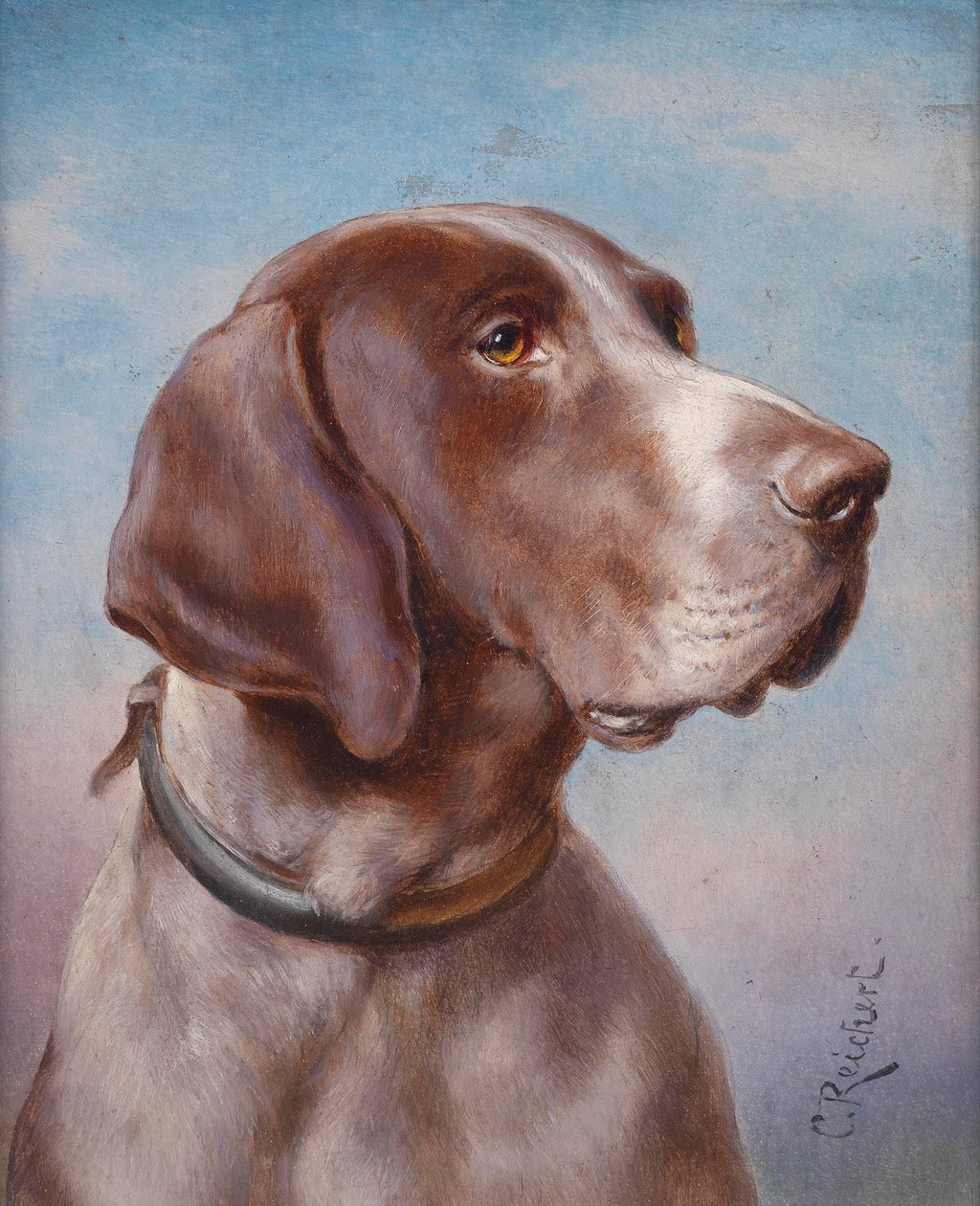 Ritratto di cane da Karl Reichert