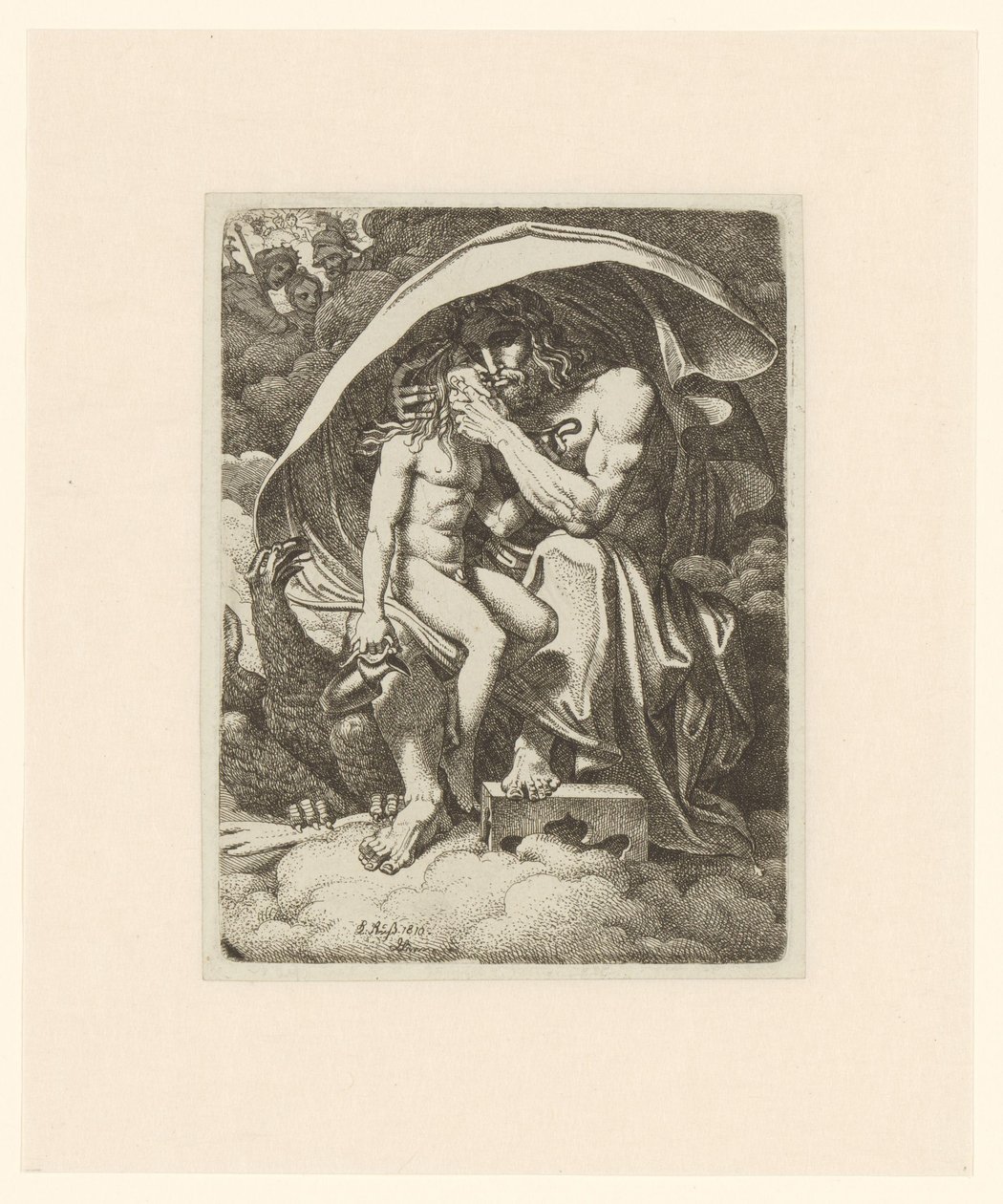 Giove e Ganimede da Karl Russ