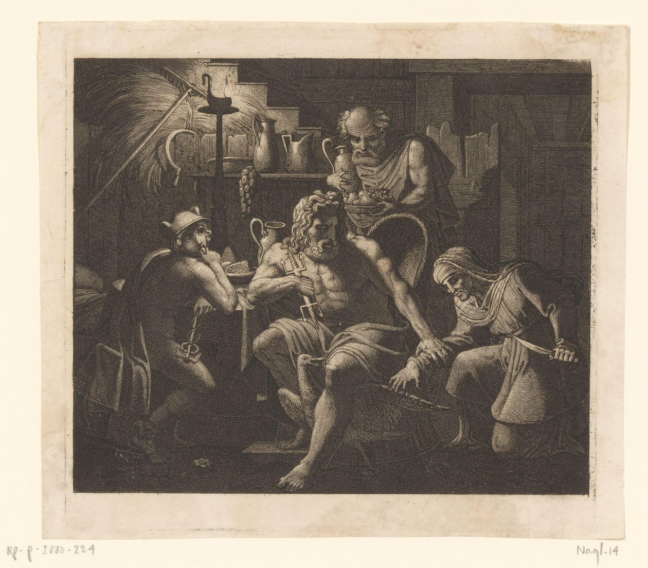Giove e Mercurio da Filemone e Bauci
Idee (titolo della serie) da Karl Russ