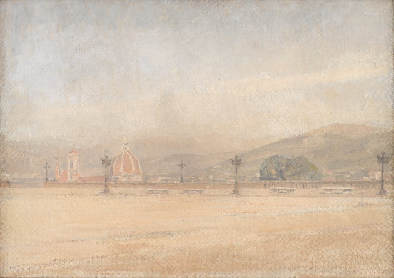 Piazzale Michelangelo vicino a Firenze da Karl Schou