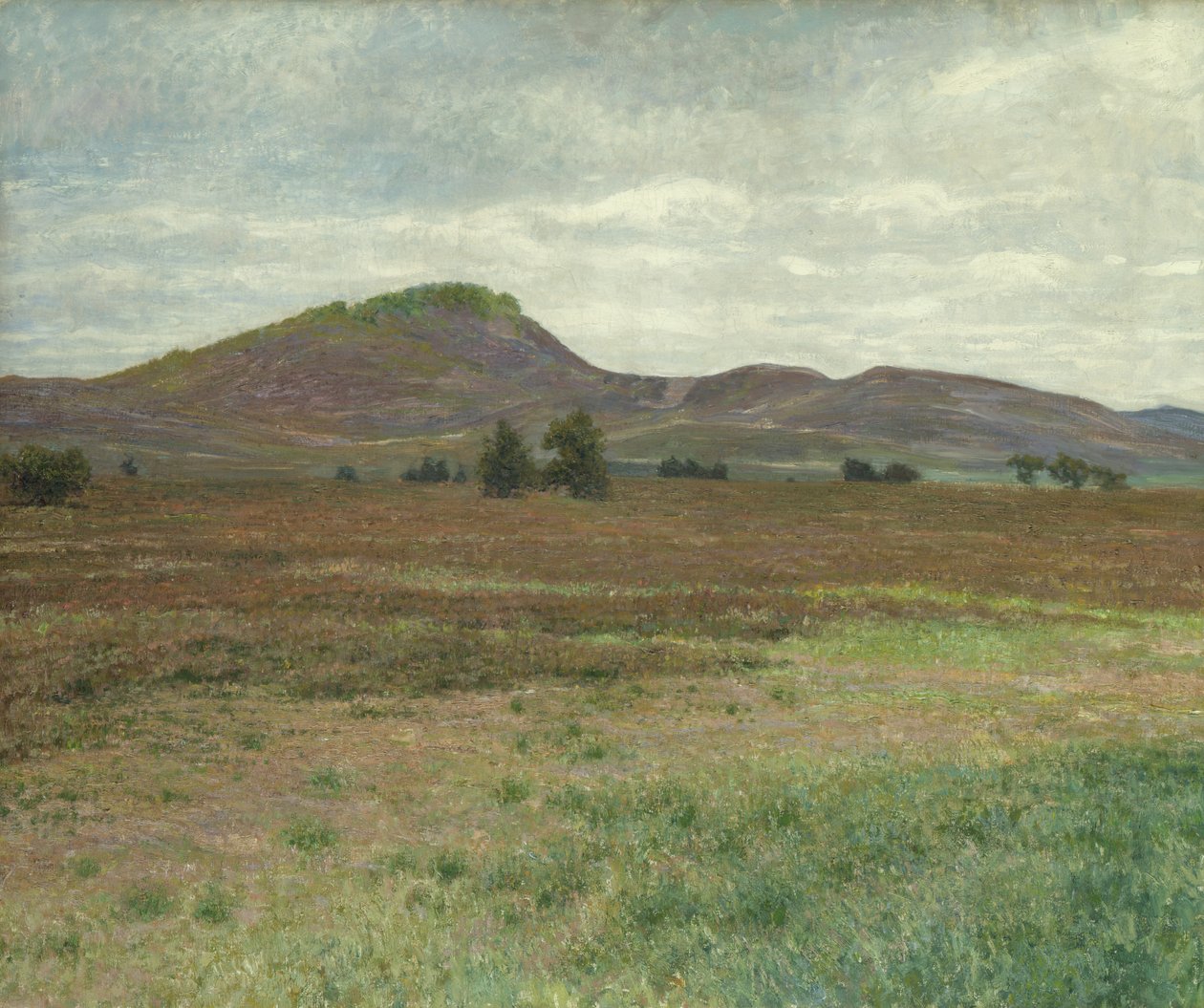 Paesaggio vicino a Harburg da Karl Wilhelm Arthur Illies