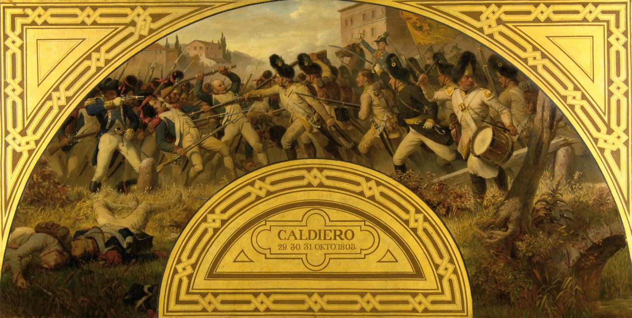 La battaglia di Caldiero 1805 da Karl von Blaas