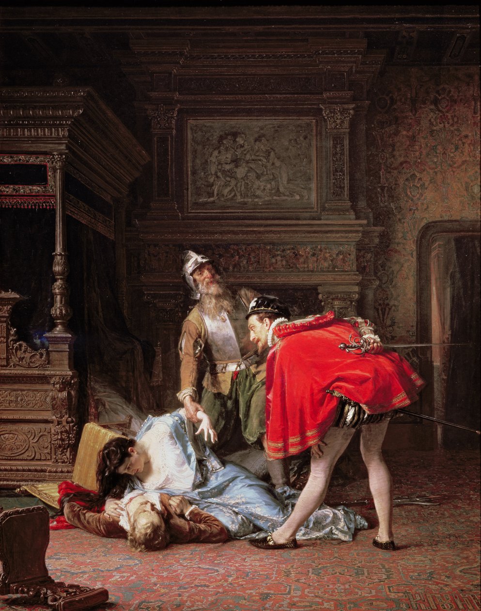 Una scena dalla notte di San Bartolomeo da Karlis Fridikh Huns