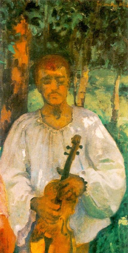 Ragazzo contadino ruteno da Károly Ferenczy