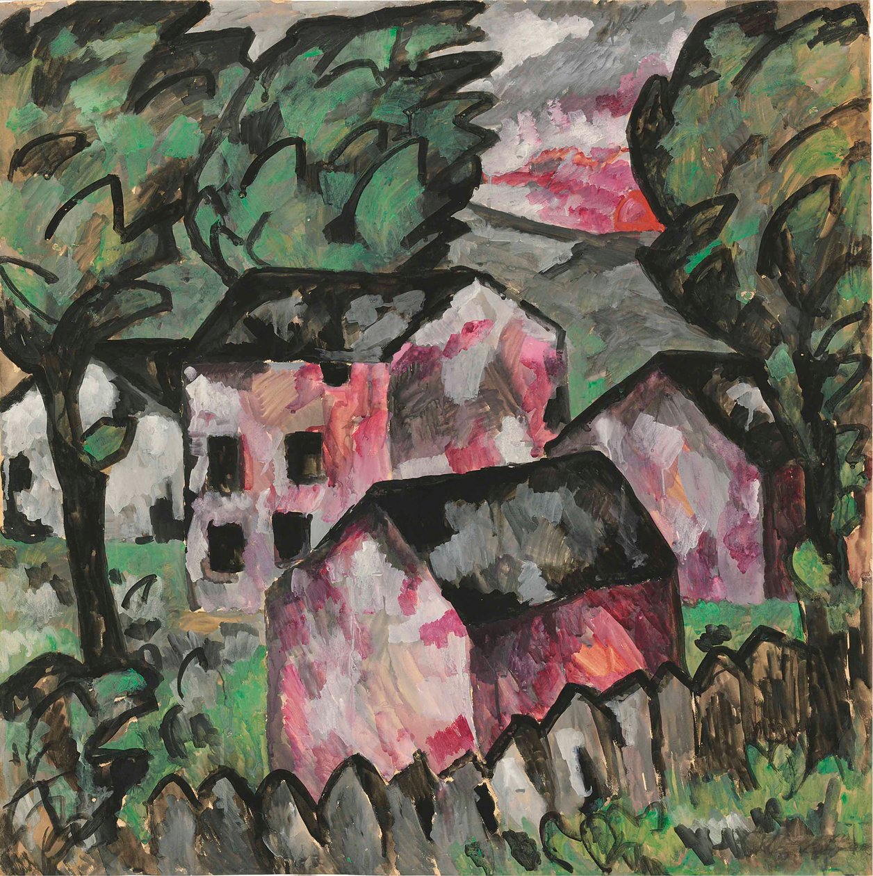Paesaggio da Kazimir Severinovich Malevich