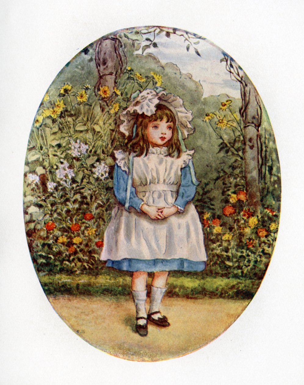 Joan Ponsonby, 1891 di Kate Greenaway da Kate Greenaway