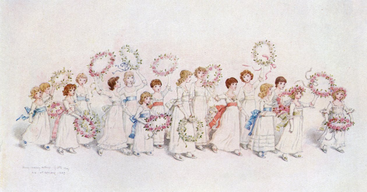 Tanti auguri di buon compleanno da Kate Greenaway
