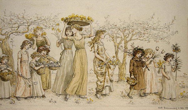Primavera da Kate Greenaway