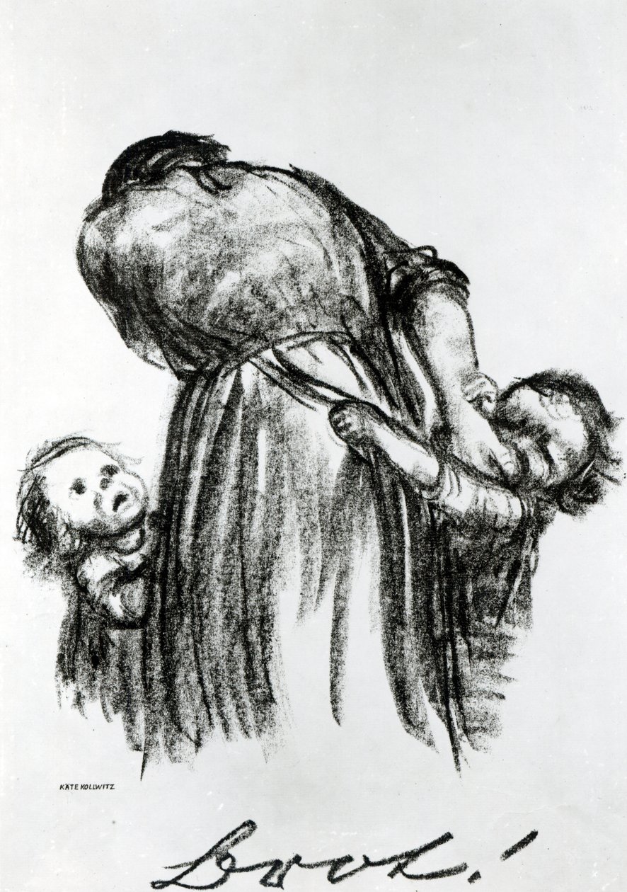 Pane!, 1924 da Käthe Kollwitz