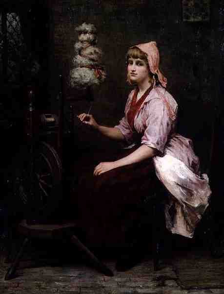 La ragazza al filatoio da Katherine D. M. Bywater