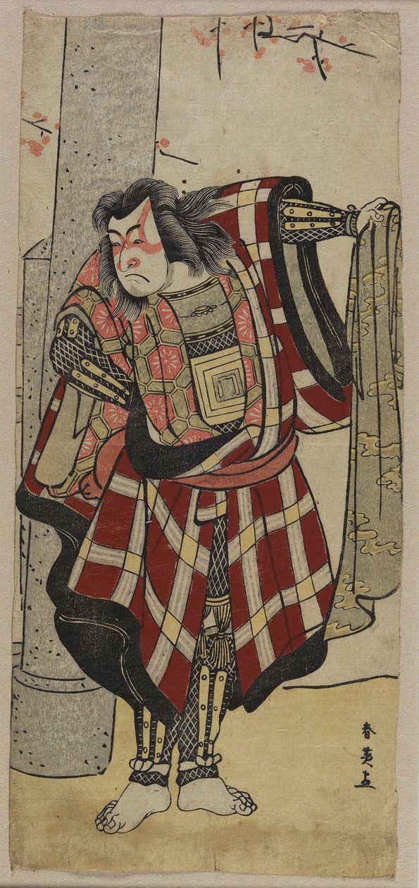Attore Ichikawa Monnosuke, c. 1780 da Katsukawa Shun