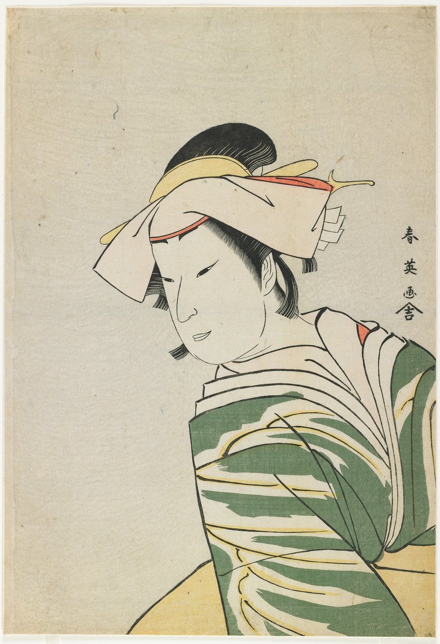 Nakamura Noshio II come Tonase, 1795 (stampa a blocchi di legno a colori) da Katsukawa Shun