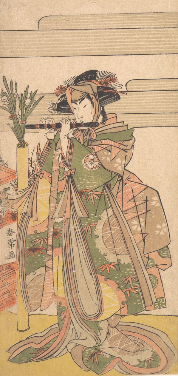 Il terzo Segawa Kikunojo come donna, ca. 1780 da Katsukawa Shunjo