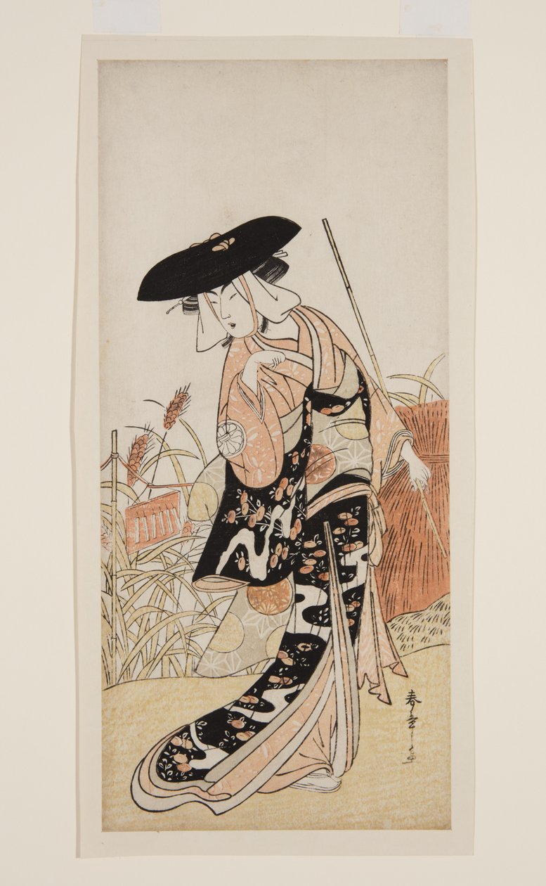 Attore Segawa Kikunojo III come Volpe Okiku (Okiku-gitsune) da Katsukawa Shunsho