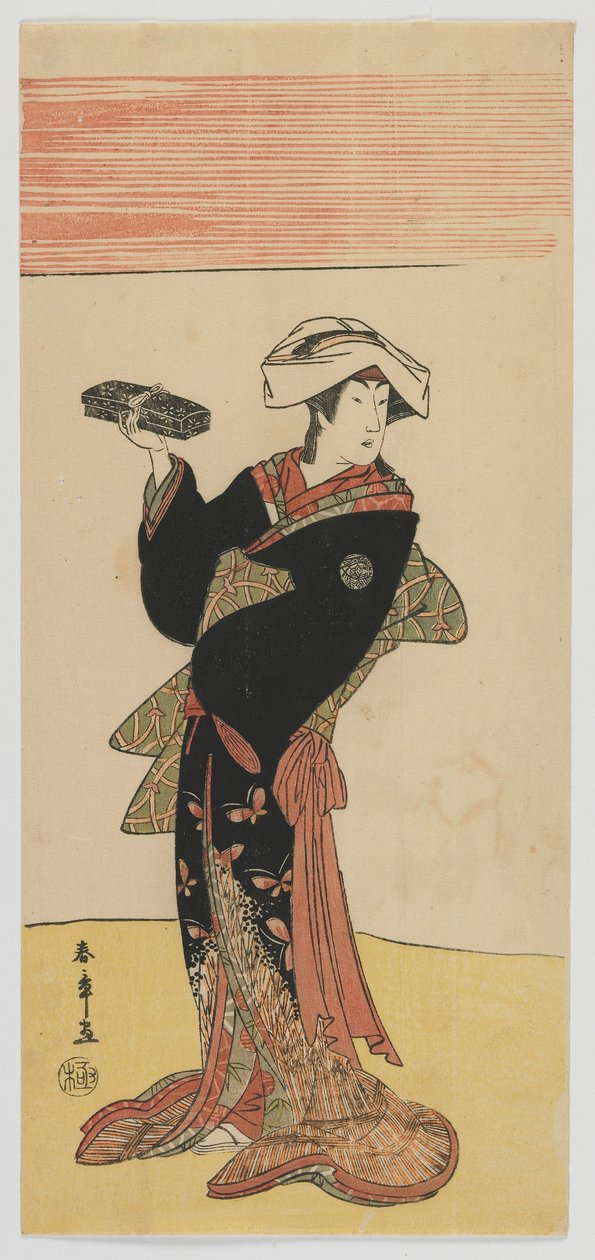 Attore Kabuki Nakamura Riko, periodo Edo, c.1791-92 da Katsukawa Shunsho