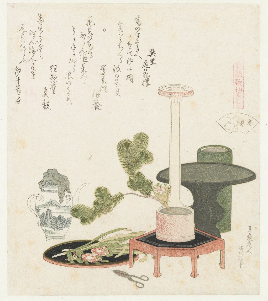 Conchiglia di fiore da Katsushika Hokusai